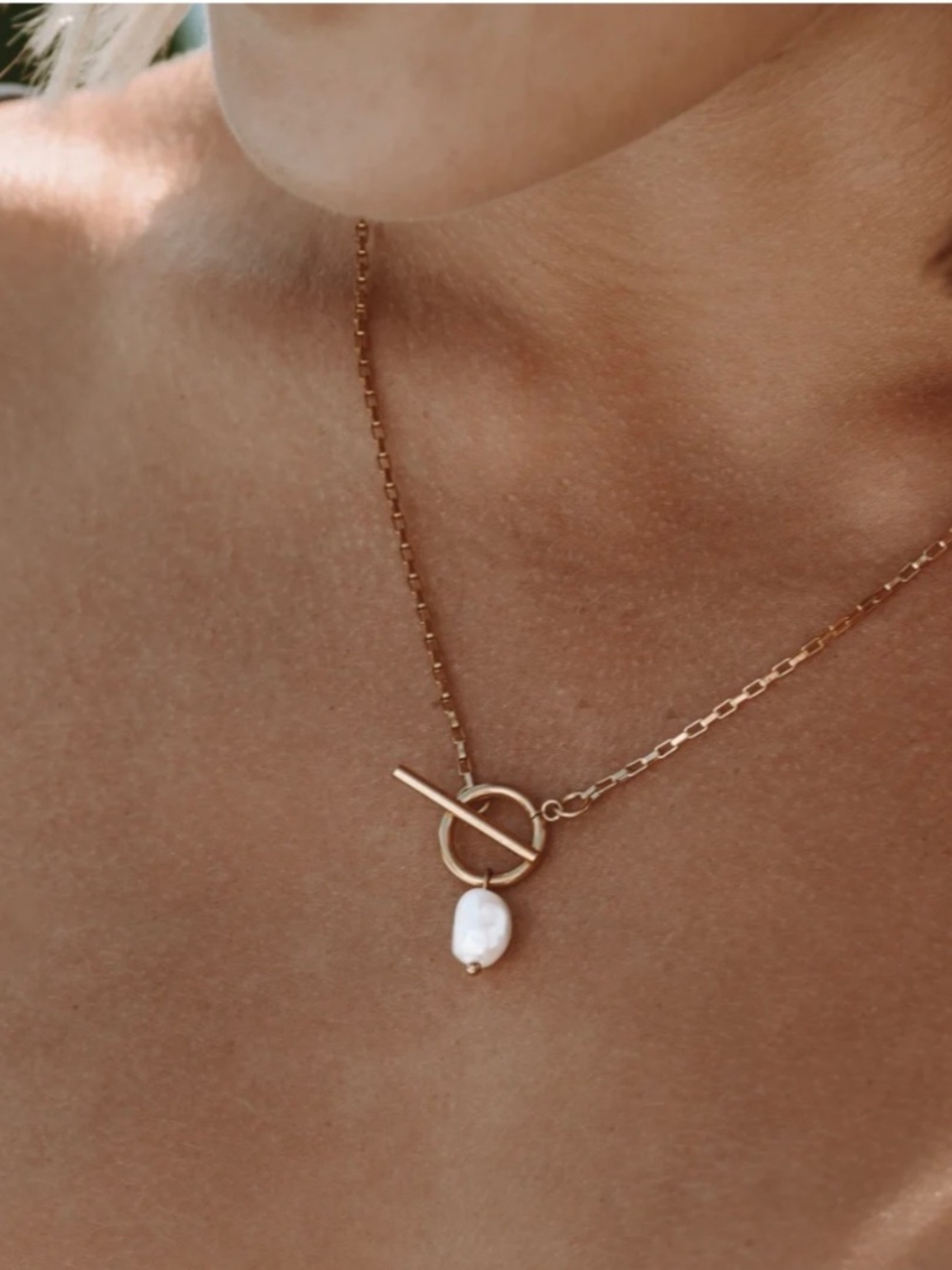 ATOLEA La Isla Genuine Pearl Necklace NWT – Waterproof Tarnish-Free